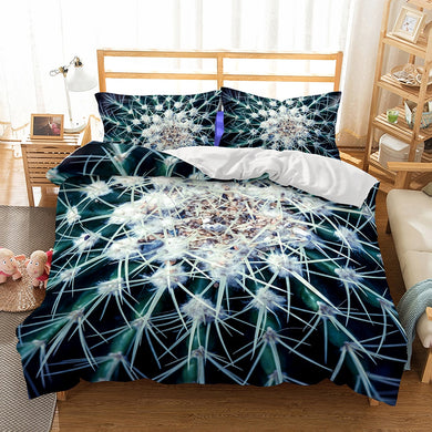Spike Cactus Duvet Cover Set