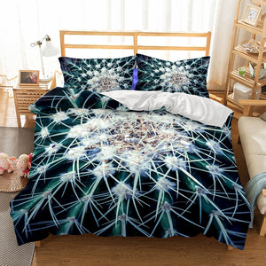 Spike Cactus Duvet Cover Set
