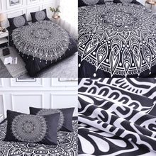 Load image into Gallery viewer, Luxury Mandala Bedding Set - Dark Light
