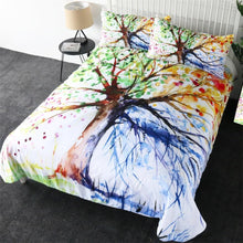 Load image into Gallery viewer, Mandala Quilt Cover Set - Tree of Life