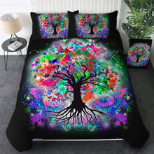 Load image into Gallery viewer, Customised Tree of Life Bedding Set