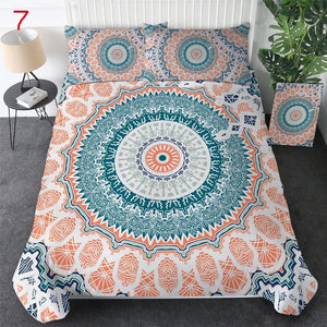 Mandala Quilt Cover Set - Many Styles