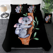 Load image into Gallery viewer, Customised Koala Family Quilt Cover Set