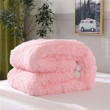Load image into Gallery viewer, Fluffy Quilt Comforter - Pink