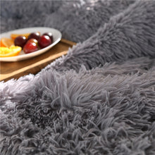 Load image into Gallery viewer, Fluffy Quilt Comforter - Grey