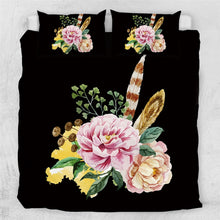 Load image into Gallery viewer, Customised Flowers Quilt Cover Set - Various Styles