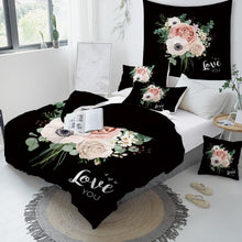 Load image into Gallery viewer, Customised Flowers Quilt Cover Set - Various Styles