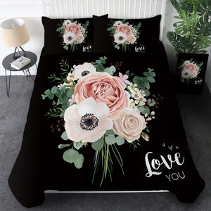 Customised Flowers Quilt Cover Set - Various Styles