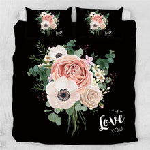 Load image into Gallery viewer, Customised Flowers Quilt Cover Set - Various Styles
