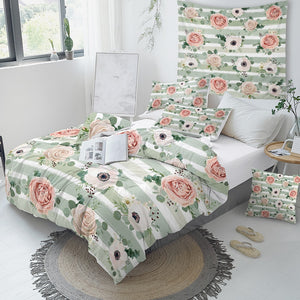 Customised Flowers Quilt Cover Set - Various Styles