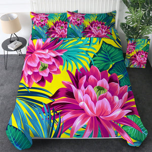 Customised Flowers Quilt Cover Set - Various Styles
