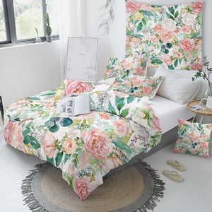 Customised Flowers Quilt Cover Set - Various Styles