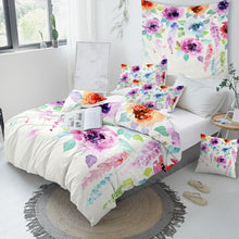 Load image into Gallery viewer, Customised Flowers Quilt Cover Set - Various Styles