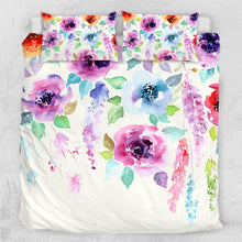 Load image into Gallery viewer, Customised Flowers Quilt Cover Set - Various Styles