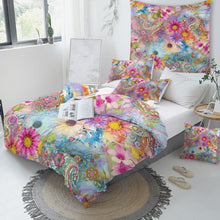 Load image into Gallery viewer, Customised Flowers Quilt Cover Set - Various Styles