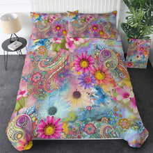 Load image into Gallery viewer, Customised Flowers Quilt Cover Set - Various Styles