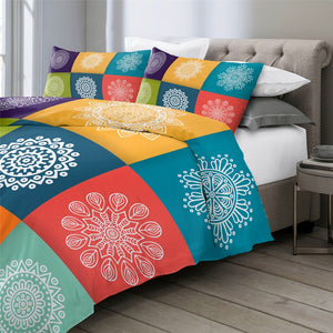 Customised Mandala Quilt Cover Set - Various Styles