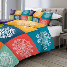 Load image into Gallery viewer, Mandala Quilt Cover Set - Many Styles