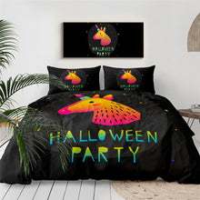Load image into Gallery viewer, Customised Rose Unicorn Quilt Cover Set