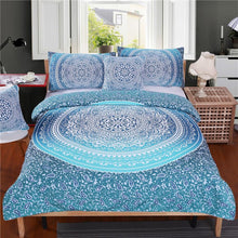 Load image into Gallery viewer, Mandala Quilt Cover Set - Many Styles