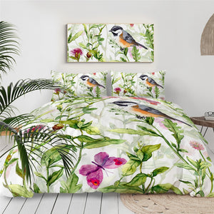 Customised Birds Quilt Cover Set - Various Styles