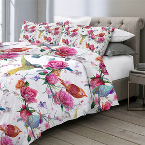 Customised Birds Quilt Cover Set - Various Styles