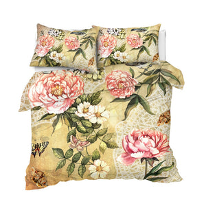 Customised Flowers Quilt Cover Set - Various Styles