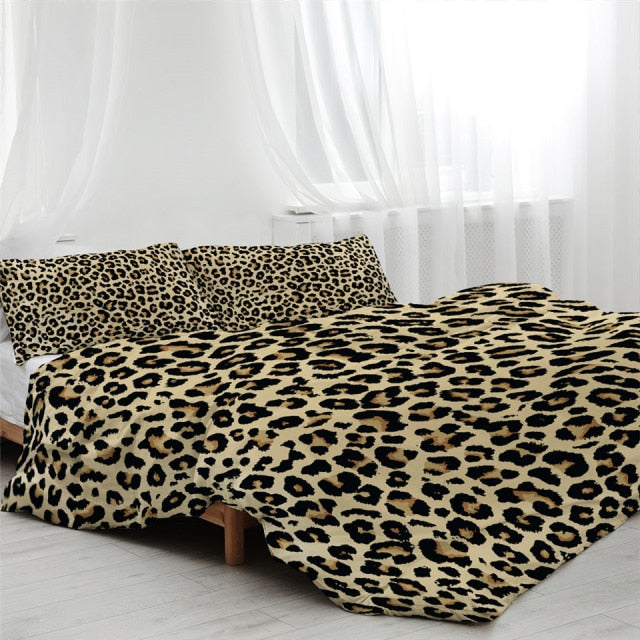 Leopard Bedding Set