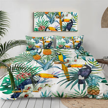 Load image into Gallery viewer, Customised Toucan Quilt Cover Set - Various Styles