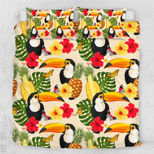Load image into Gallery viewer, Customised Toucan Quilt Cover Set - Various Styles