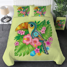 Load image into Gallery viewer, Customised Toucan Quilt Cover Set - Various Styles