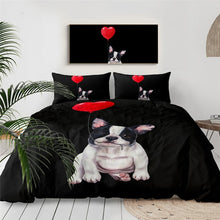 Load image into Gallery viewer, Customised French Bulldog Quilt Cover Set - Various Styles