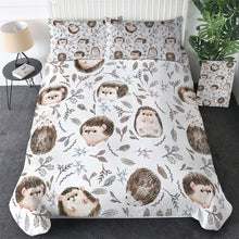 Load image into Gallery viewer, Customised Hedgehog Quilt Cover Set - Various Styles