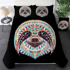 Customised Sloth Quilt Cover Set