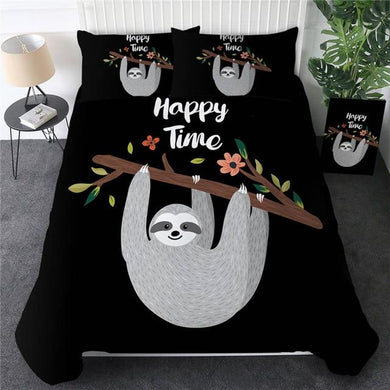 Mandala Quilt Cover Set- Sloth