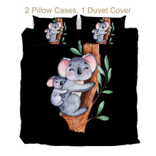 Load image into Gallery viewer, Customised Koala Family Quilt Cover Set