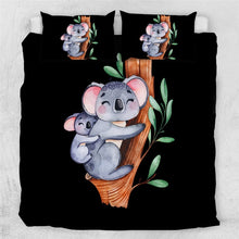 Load image into Gallery viewer, Customised Koala Family Quilt Cover Set