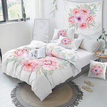 Load image into Gallery viewer, Customised Flowers Quilt Cover Set - Various Styles