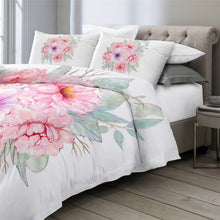 Load image into Gallery viewer, Customised Flowers Quilt Cover Set - Various Styles