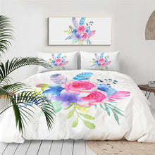 Load image into Gallery viewer, Customised Flowers Quilt Cover Set - Various Styles