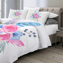 Load image into Gallery viewer, Customised Flowers Quilt Cover Set - Various Styles