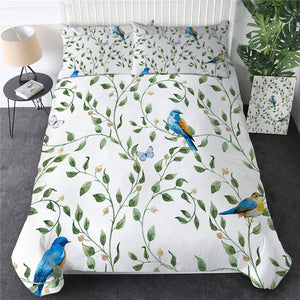 Customised Birds Quilt Cover Set - Various Styles