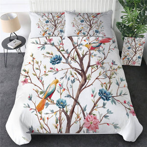 Customised Birds Quilt Cover Set - Various Styles