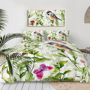 Customised Birds Quilt Cover Set - Various Styles