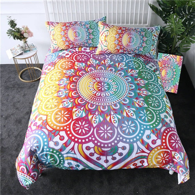 Customised Mandala Quilt Cover Set - Various Styles