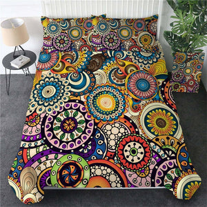 Customised Mandala Quilt Cover Set - Various Styles