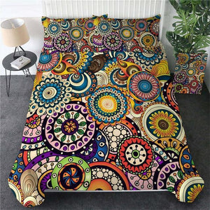 Mandala Quilt Cover Set - Many Styles