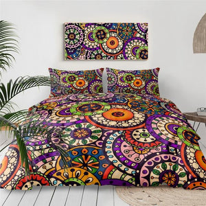 Mandala Quilt Cover Set - Many Styles