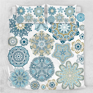 Mandala Quilt Cover Set - Many Styles