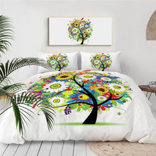 Load image into Gallery viewer, Mandala Quilt Cover Set - Tree of Life